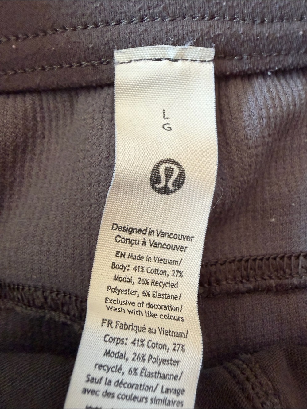 Lululemon Wide Leg Waffle Pant - Picture 4 of 6
